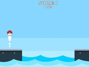 Spel Gå till plattformen på nätet