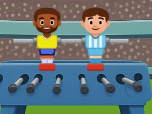 Spel Kick Pong Table Soccer på nätet