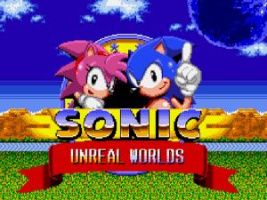 Spel Sonic Unreal Worlds på nätet