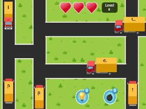 Spel Trafikfälla på nätet
