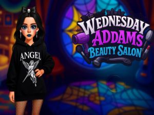 Spel Onsdag Addams Beauty Salon på nätet