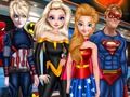 Spel Princesses Style Marvel eller DC  på nätet
