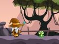Spel Wizard Run: Den gröna botten  på nätet