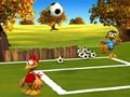 Spel Moorhuhn fotboll på nätet