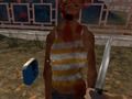 Spel Warrior vs Zombies på nätet