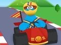 Spel 123 Sesam Street: Cookie Kart Racing  på nätet