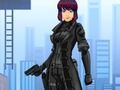 Spel Ghost in the Shell Major Motoko Kusanagi klä upp på nätet