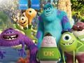 Spel Monsters University Tic-Tac-Throw på nätet