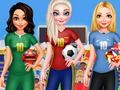 Spel BFF Prinsessan röstar för fotboll 2018  på nätet