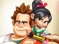 Spel Vanellope von Cupcake Målarbok  på nätet