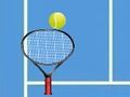 Spel Tennis boll  på nätet