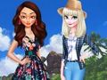 Spel Land vs. hav: Moana vs. Elsa  på nätet