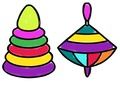Spel Leksaker Coloring Book  på nätet