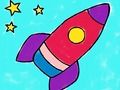 Spel Raketter Coloring Book  på nätet