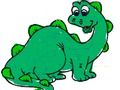 Spel Tillbaka till skolan: Dinosaurfärgningsbok  på nätet