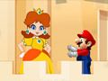 Spel Mario möter Peach  på nätet
