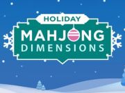 Spel Holiday Mahjong Mått  på nätet