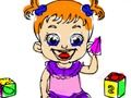 Spel Tillbaka till skolan: Baby Doll Coloring  på nätet