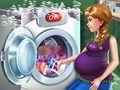 Spel Gravid Princess Tvättdag  på nätet