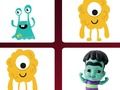 Spel Monsters Memory Match på nätet