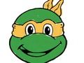 Spel Ninja Turtles målarbok  på nätet