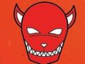 Spel Halloween Mask målarbok  på nätet
