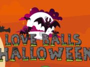 Spel Älskar bollar halloween på nätet