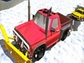 Spel Winter Snow Plough Jeep Driving  på nätet