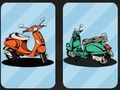 Spel Klassiskt Scooter Memory  på nätet