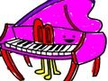 Spel Tillbaka till skolan: Musikinstrument målarbok  på nätet
