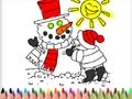 Spel Tillbaka till skolan: Winter Time Coloring  på nätet