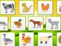 Spel Farm Animals Kids Learning Memory  på nätet