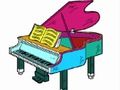 Spel Tillbaka till skolan: Piano Coloring Book  på nätet