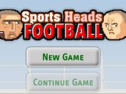 Spel Fotboll huvudet på nätet