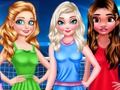 Spel Prinsessan collage slumpmässig dag på nätet