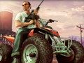 Spel Tecknad ATV -bild på nätet