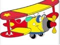 Spel Målarbok Flygplan 2  på nätet
