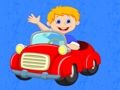 Spel Pedalbilar pussel på nätet