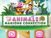 Spel Djur Mahjong-anslutning  på nätet