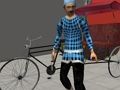 Spel Stadscykel rickshaw -simulator på nätet