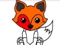 Spel Fox målarbok  på nätet