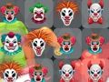 Spel Skrämmande clowner Match 3  på nätet