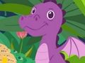 Spel Söta dinosaurier färgläggning  på nätet