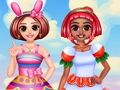 Spel BFF Foodie Cosplay på nätet