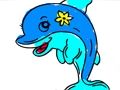 Spel Dolphin målarbok  på nätet