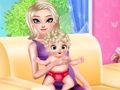 Spel Prinsessan Elsa Baby Född  på nätet