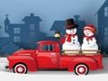 Spel Xmas Trucks sticksåg  på nätet