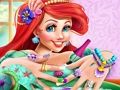 Spel Sjöjungfru prinsessan naglar spa på nätet