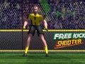 Spel Freekick fotboll på nätet