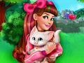 Spel Victoria adopterar en kattunge  på nätet